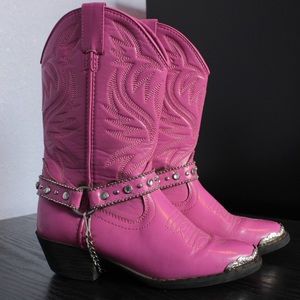Austin Trading Co. Youth 1 pink cowboy boots